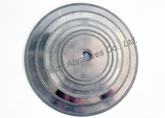 Υψηλής αντοχής ηλεκτρολυτική λεπίδα διαμαντιών για το μαρμάρινο προσαρμοσμένο κοπή μέγεθος