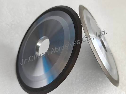 Ρεζίνη CBN Τρίχωμα 150mm OD 60 βαθμούς σχήμα V μακρά διάρκεια ζωής για HSS Τρίχωμα εργαλείων