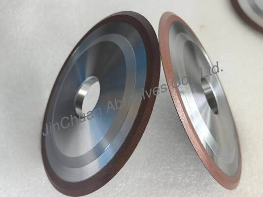 Ρετινωτή Τροχός Λείανσης Διαμαντιού 14V1 150*8*32*3*6mm 60 Μοίρες Σχήμα V Μεγάλη Διάρκεια Ζωής Για Εργαλεία Καρβιδίου