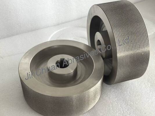 Ηλεκτροσυγκολλημένος τροχός CBN 200x75x31.75mm B140-170 12TPI τροχός CBN για άνοιγμα δοντιών πριονόδοντων