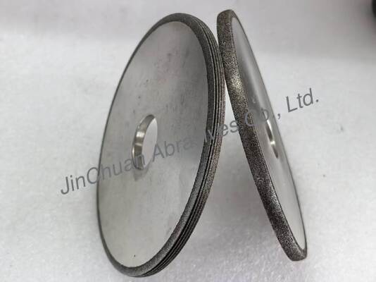 150mm Electroplated CBN Chamfering Wheel with B140/170 Grit and 31.75mm Bore for Precision Grinding (Επιμετρημένο με ηλεκτρικό σίδερο κύλινδρο)