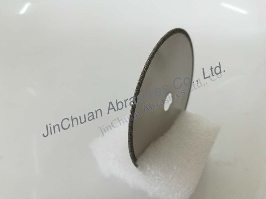 Εξαιρετικά λεπτός επιμεταλλώστε με ηλεκτρόλυση τις φέτες 5mm διαμαντιών για την τέμνουσα ίνα άνθρακα