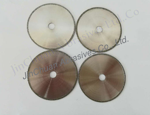 Εξαιρετικά λεπτός επιμεταλλώστε με ηλεκτρόλυση τις φέτες 5mm διαμαντιών για την τέμνουσα ίνα άνθρακα