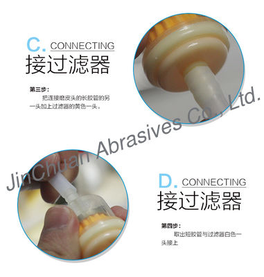 Ανοξείδωτου διαμαντιών μικροσκοπικό αρχείο διαμαντιών μασάζ μικρό για την ομορφιά δερμάτων