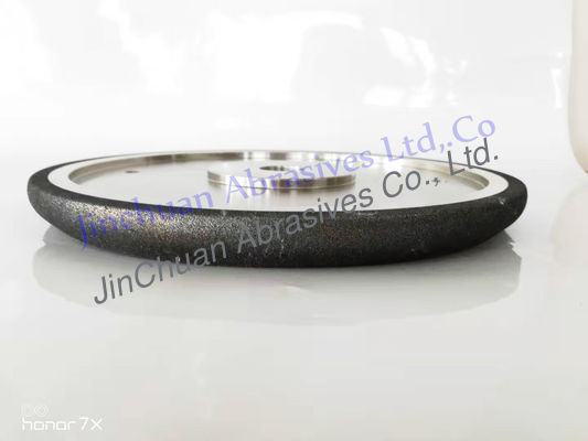 Προσαρμοσμένος 12 ίντσα επιμετάλλωσε με ηλεκτρόλυση CBN τη ρόδα διαμαντιών με την τρύπα εντόπισης δύο για το ακόνισμα πριονιών ζωνών