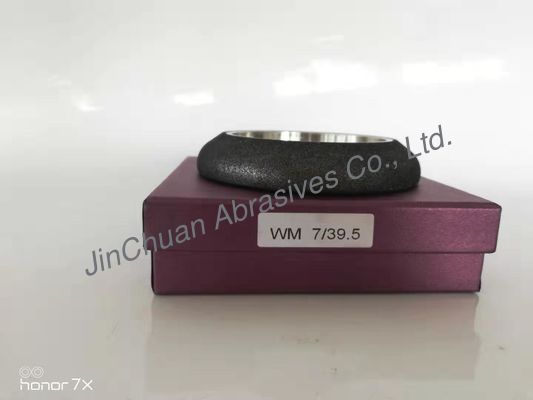 CBN ακονίζοντας ρόδες για τις ξύλινες λεπίδες 7/39.5 πριονιστηρίων ζωνών με τη μακριά οικονομικά ενεργή ζωή και την καλή ακονίζοντας επιφάνεια