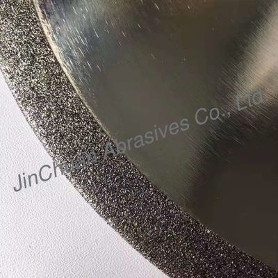 50 CBN τριξιμάτων τέμνουσα ρόδα 12» τροχός άλεσης για τον τέμνοντα χάλυβα ανοίξεων