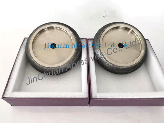 CBN πάχους 22.23mm ακονίζοντας εργαλεία ξυλουργικής ροδών για τα πριόνια ζωνών