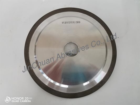 CBN συγκολλητικός τροχός άλεσης ρητίνης για την ξύλινη ακονίζοντας αλέθοντας μηχανή πριονιών ζωνών