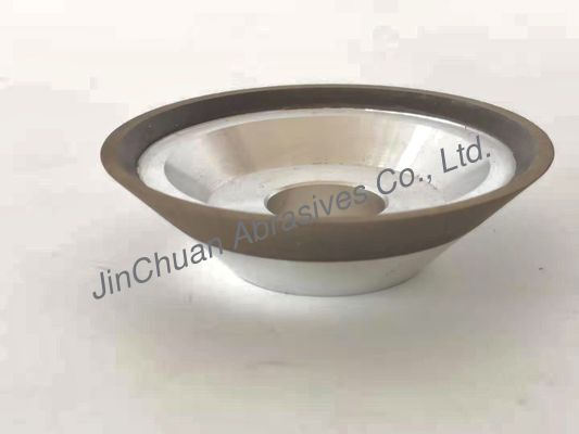 Ακονισμένη ξύλινη να στρώσει με άμμο διαμαντιών τριξιμάτων D64 σύνδεση ρητίνης ροδών βαρέων καθηκόντων