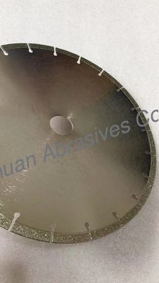 Ηλεκτρολυτικός κόπτης 300mm κεραμιδιών λεπίδων διαμαντιών μετάλλων κοπή/λεπίδων διαμαντιών