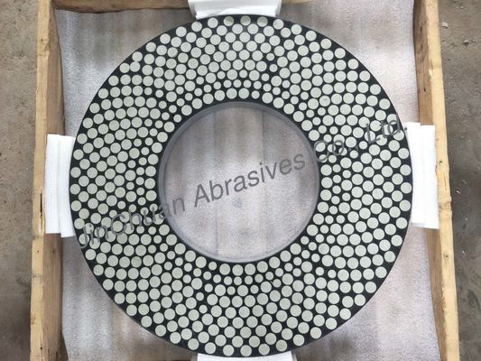 Στρογγυλή CBN διαμαντιών πιστοποίηση δίσκων λείανσης διαμαντιών ροδών κεραμική ISO