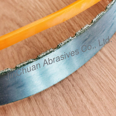 Ευθύ πριόνι ζωνών διαμαντιών υποστρωμάτων χάλυβα περικοπών