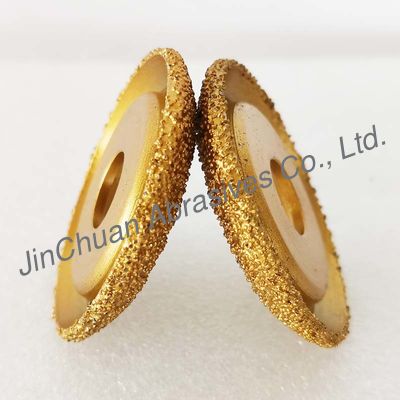 Χυτοσίδηρος που αλέθει τη συγκολλημένη CBN D60mm ρόδα διαμαντιών/τρεις επιλογές 50/60.100/120.200/230 κοκκοποίησης