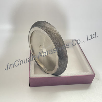 Η ξύλινη ζώνη είδε CBN 6 ίντσας το διαμάντι κυλά ηλεκτρολυτική τη B151 Cbn ρόδα