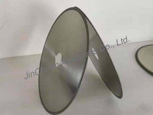 CBN 1.2mm λεπτός ηλεκτρολυτικός στρώνοντας με άμμο δίσκος οξειδίων αργιλίου τροχών άλεσης