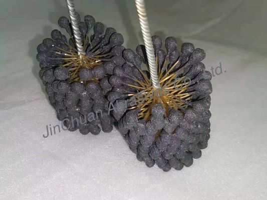 Το μήκος 300MM λυγίζει τη βούρτσα 105*120*300 180# ακονιών