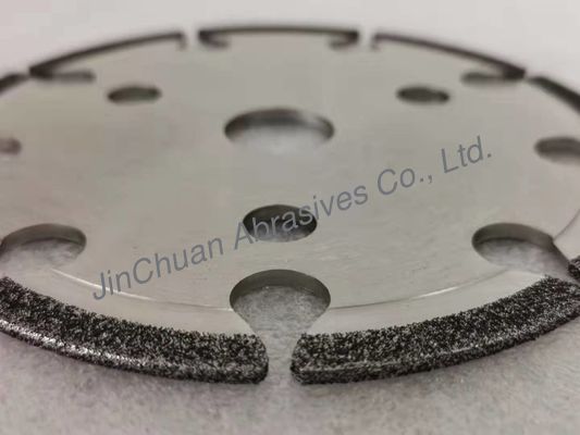 5 ηλεκτρολυτικός ίντσα CBN Cbn μεγέθους τριξιμάτων τροχών άλεσης B251 τέμνων δίσκος μύλων