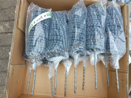 Εύκαμπτη ακονίζοντας βούρτσα SIC 80*200*350 στη λειαντική βούρτσα καρβιδίου του πυριτίου