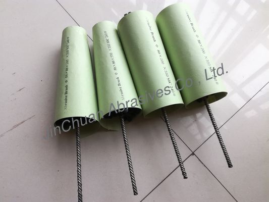 Εύκαμπτη ακονίζοντας βούρτσα SIC 80*200*350 στη λειαντική βούρτσα καρβιδίου του πυριτίου