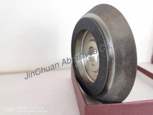 Γκρίζοι ηλεκτρολυτικοί CBN τροχοί άλεσης με το σώμα χάλυβα που συνδέεται