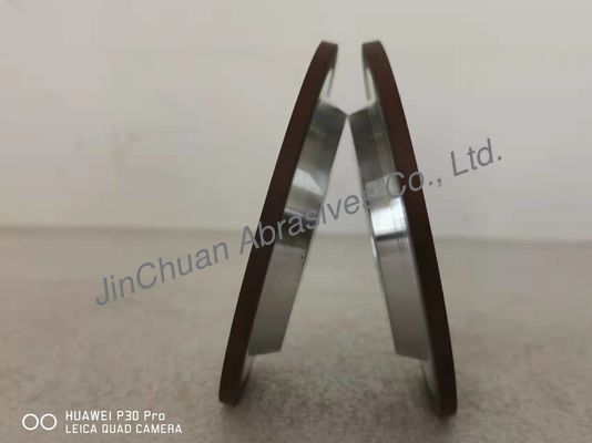 επίπεδη ρητίνη τροχών άλεσης διαμαντιών τόξων 100mm 3A1 που συνδέεται για την κυκλική λεπίδα πριονιών