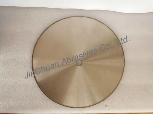 D35/40 ηλεκτρολυτικοί Grits τροχοί άλεσης διαμαντιών που κόβουν το δίσκο 350*4*25.4*4mm